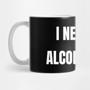 Alcohol Holiday Mug